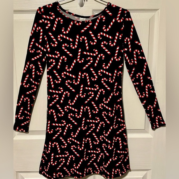 5 Style Dresses & Skirts - 5 Style Brand Long Sleeve Candy Cane Christmas Mini Dress Size Small